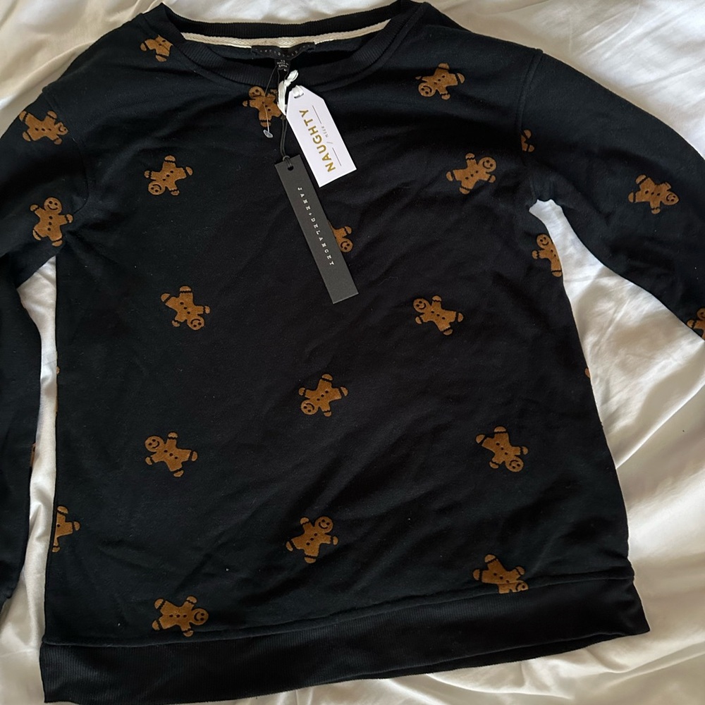 NWT Gingerbread Man lounge set